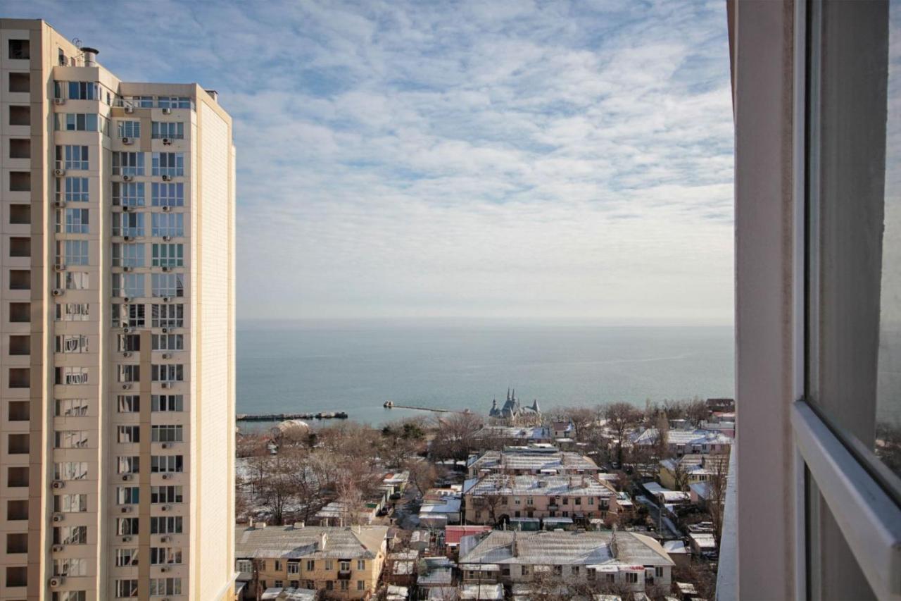Шикарные Апартаменты У Моря!!! Odessa Exteriör bild